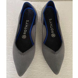 Rothy's Ladies Fabric Gray Slip-on Shoes